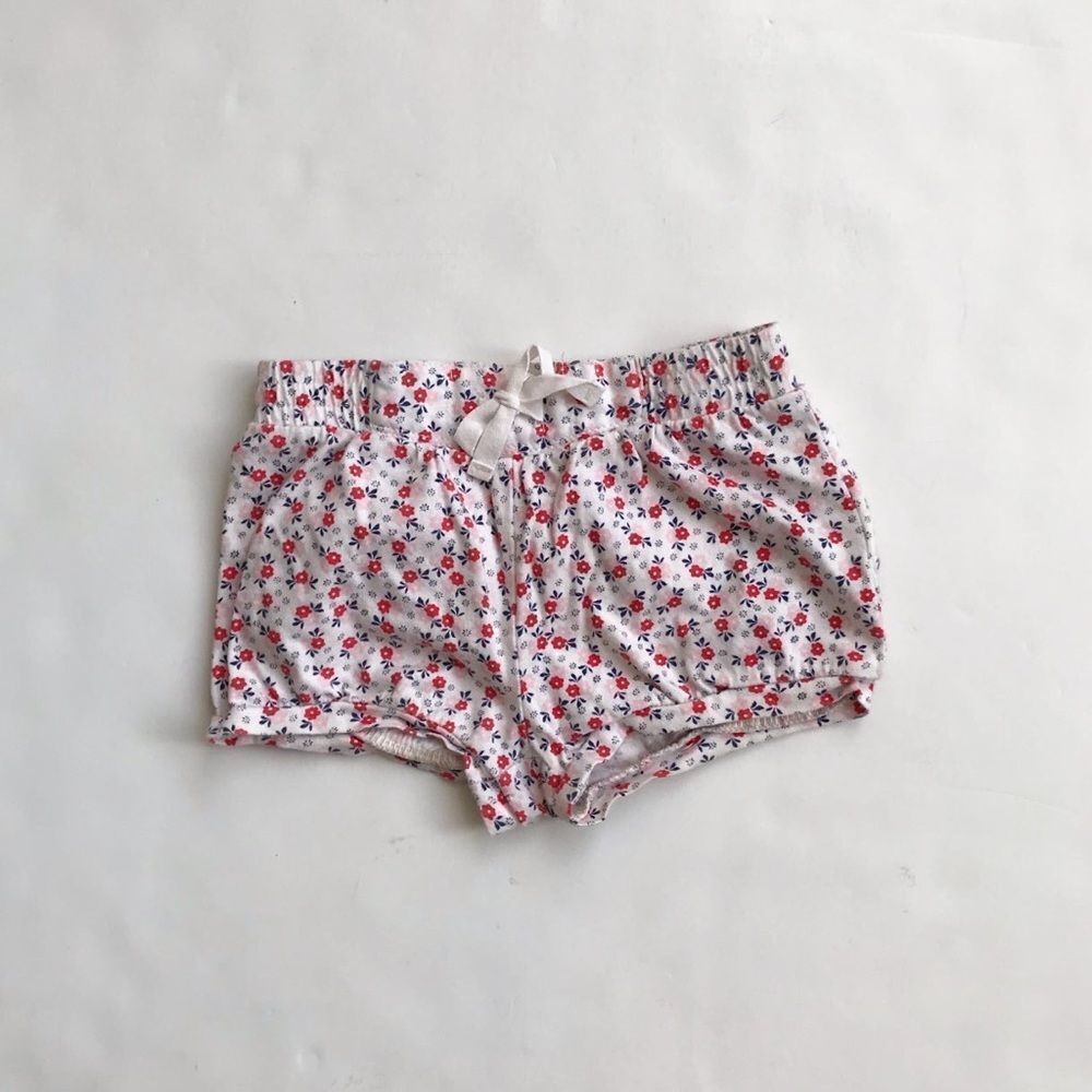 Babygap floral print cotton shorts EUC 2T